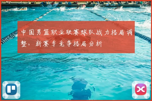 中国男篮职业联赛球队战力格局调整,新赛季竞争格局分析