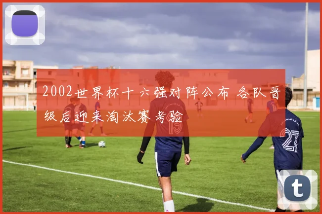 2002世界杯十六强对阵公布 各队晋级后迎来淘汰赛考验