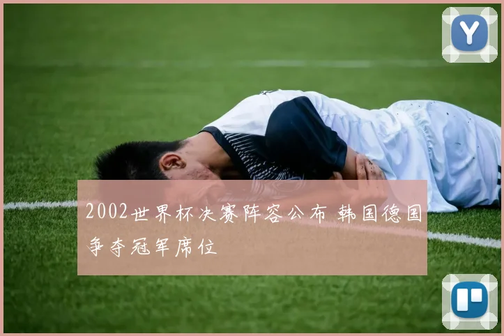 2002世界杯决赛阵容公布 韩国德国争夺冠军席位